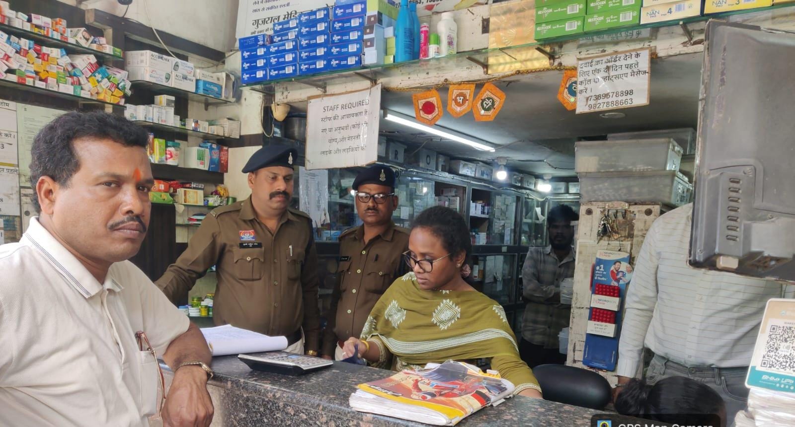 नशा मुक्ति अभियान के तहत 15 मेडिकल स्टोर्स को कड़ी चेतावनी, बिना डॉक्टर पर्ची दवा बिक्री पर सख्ती