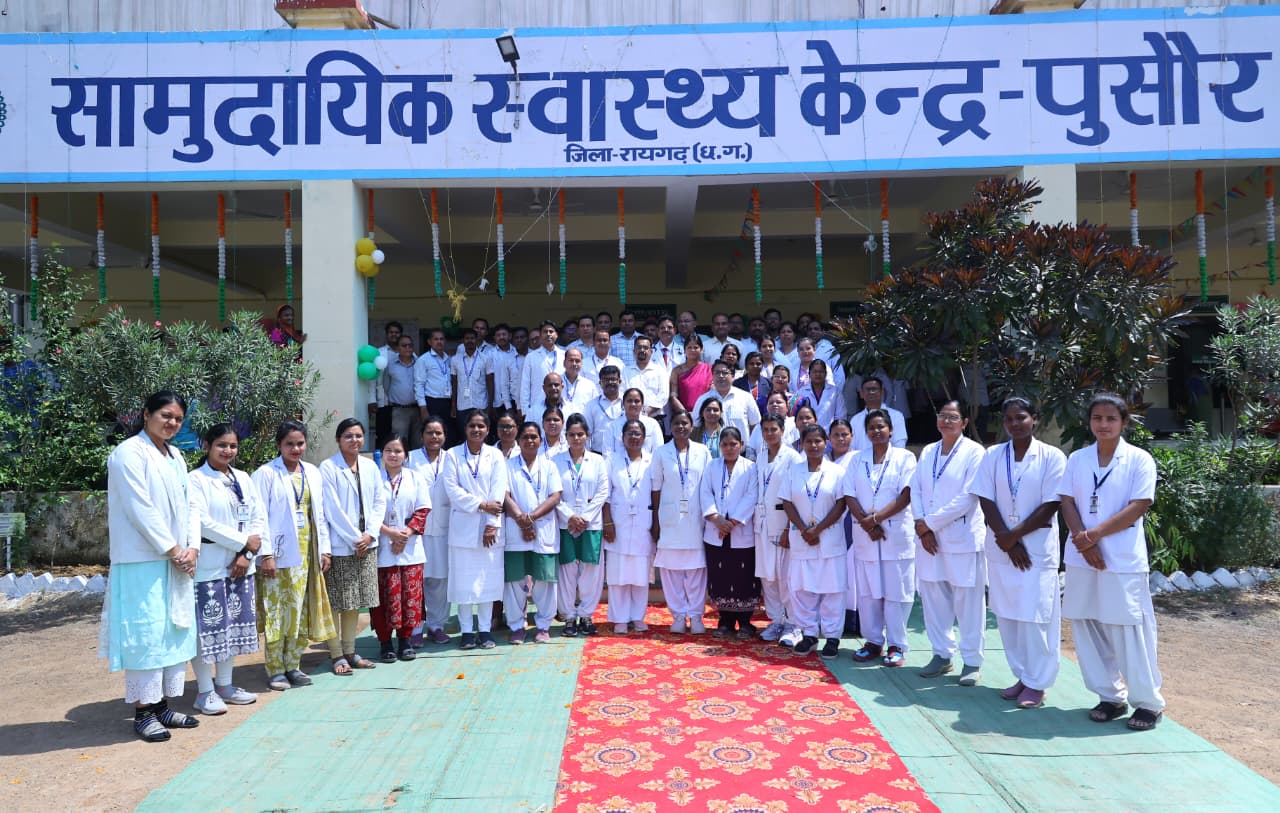 सीएचसी पुसौर में स्वास्थ्य सेवाओं की गुणवत्ता की कड़ी परीक्षा, एनक्यूएएस मूल्यांकन के लिए राज्य व राष्ट्रीय टीम ने दो दिनों तक खंगाली अस्पताल की हर व्यवस्था