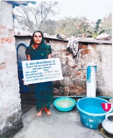 नल का जल बना सहारा, राधिका की बदली जिंदगी,आड़ाझर में जल जीवन मिशन से घर-घर पहुंचा पानी