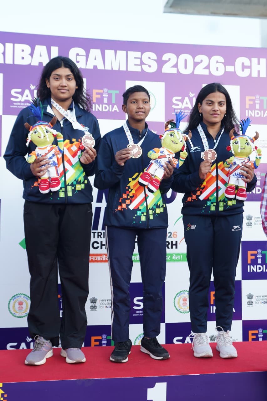 खेलो इंडिया ट्राइबल गेम्स 2026: तैराकी में कर्नाटक का दबदबा, महिला वर्ग में ओडिशा बनी चौंपियन
