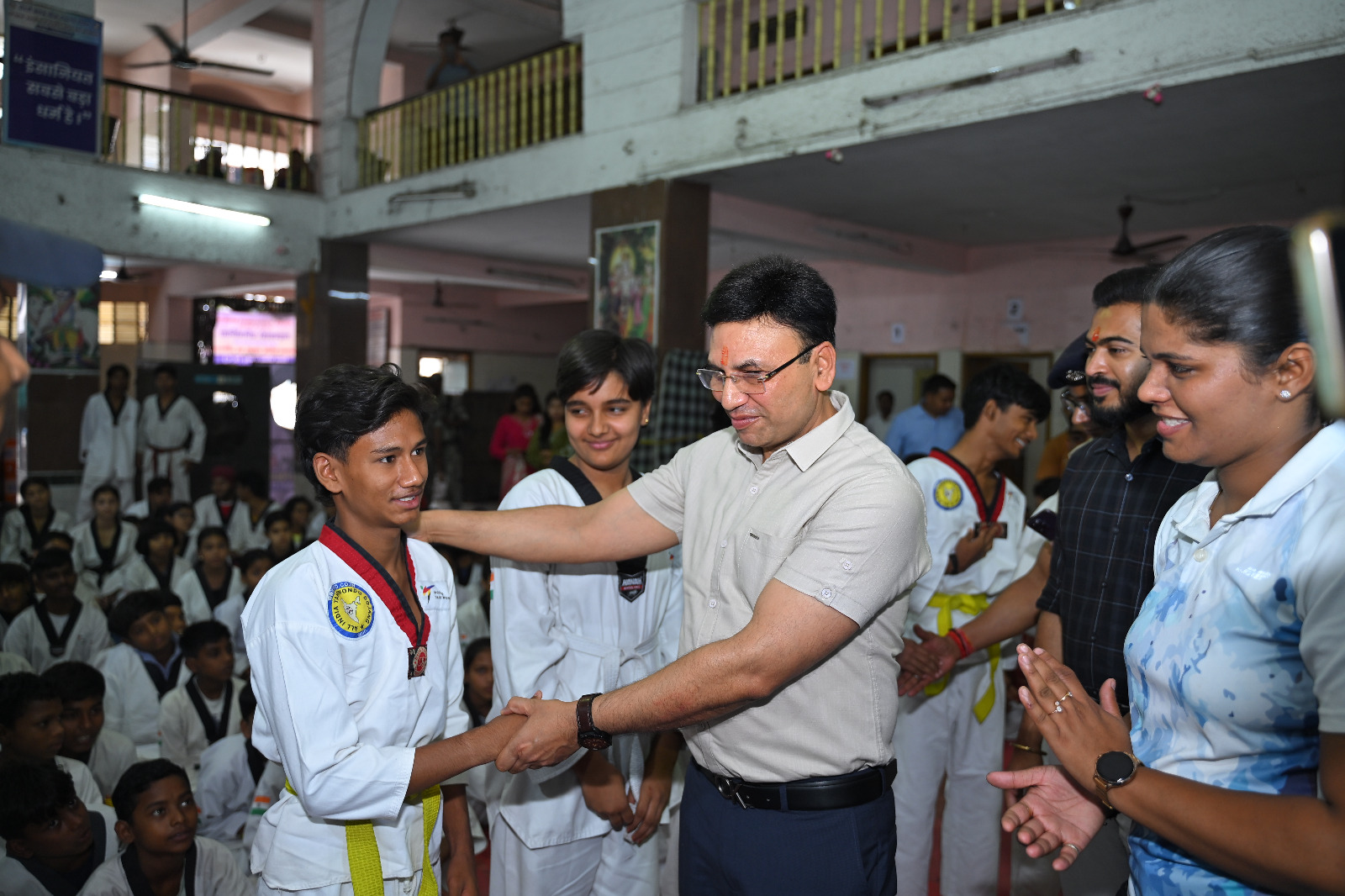 &ldquo;पुलिस यूथ यूनिटी स्पोर्ट्स&rdquo; से गूंजा रायगढ़ &mdash; 170 खिलाड़ियों के जोश, अनुशासन और हुनर से ताइक्वांडो प्रतियोगिता का भव्य आगाज़, दिव्यांग बच्चों के अद्भुत प्रदर्शन ने जीता दिल और दिया प्रेरणा का संदेश