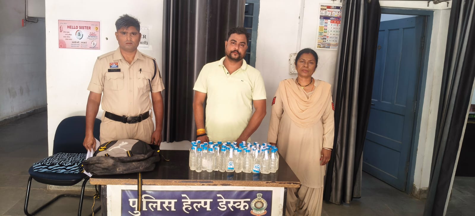 ऑपरेशन &ldquo;आघात&rdquo; के तहत रायगढ़ पुलिस की जिलेभर में ताबड़तोड़ रेड कार्रवाई, खरसिया, छाल और पुसौर से 58 लीटर अवैध महुआ एवं देशी शराब जब्त, तीन आरोपी गिरफ्तार