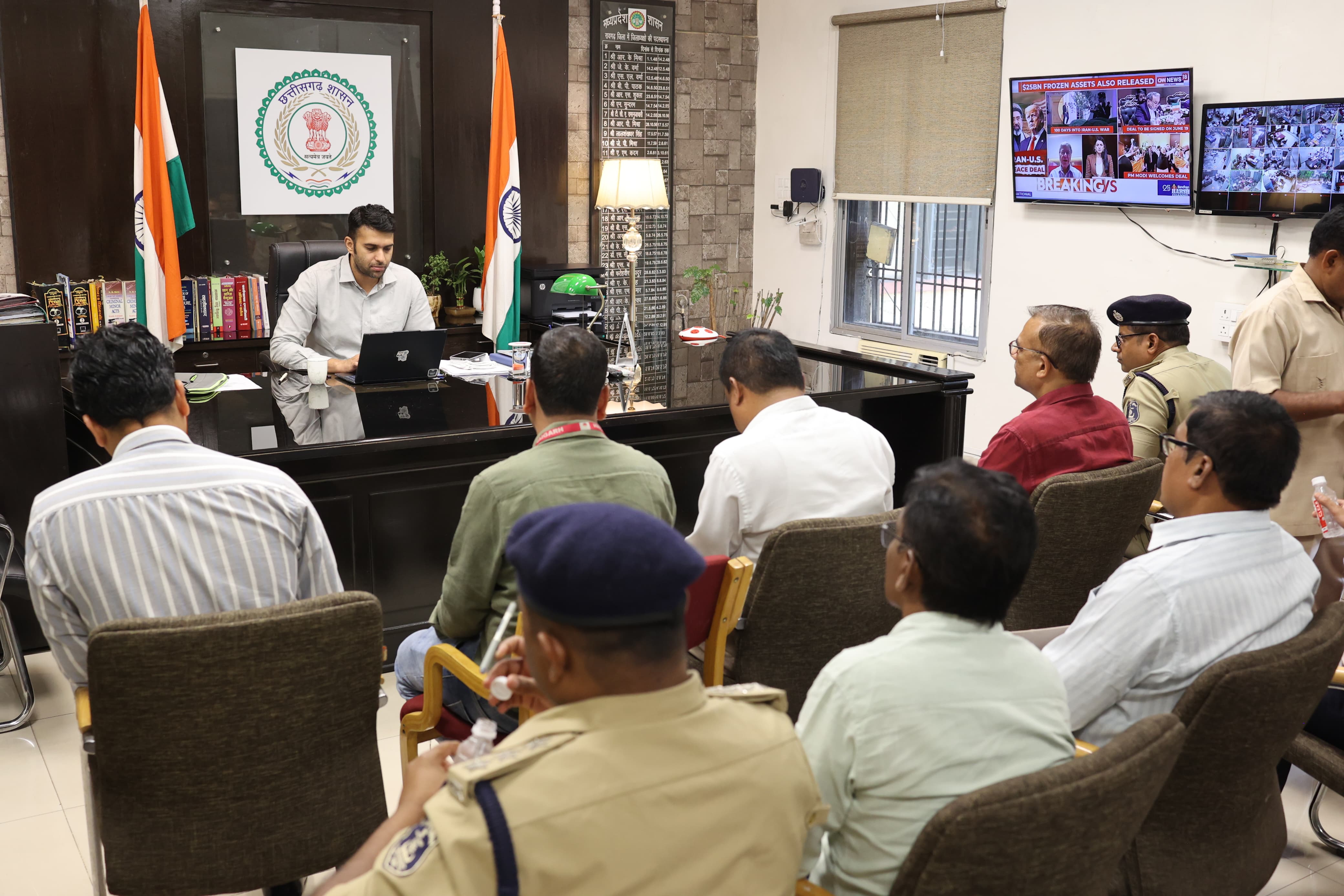 नीट-यूजी 2026 पुनः परीक्षा को लेकर रायगढ़ प्रशासन पूरी तरह अलर्ट मोड में &mdash; तैयारियों पर कलेक्टर ने ली हाईलेवल समीक्षा बैठक