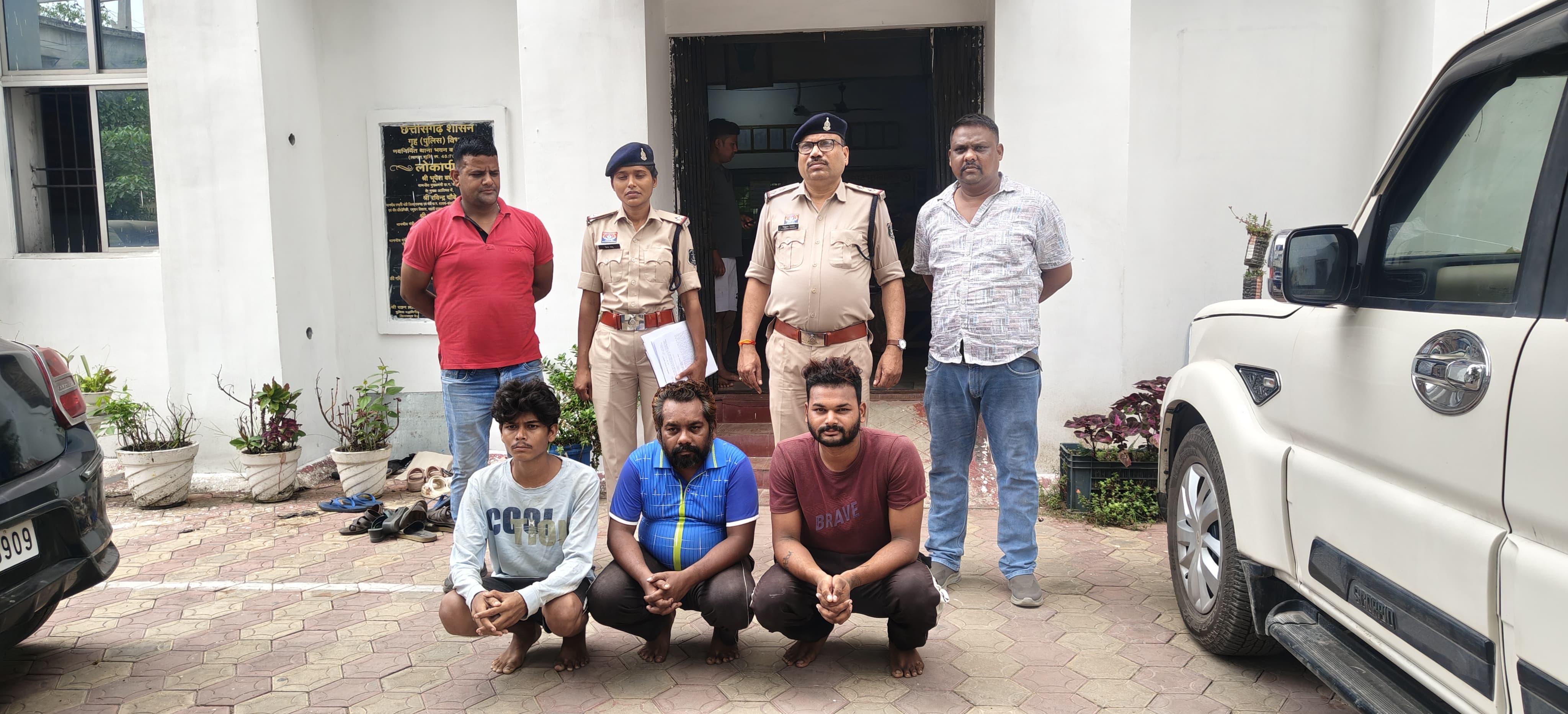 शराब के लिए पैसे नहीं दिए तो युवक पर टूटा तीन गुंडों का कहर, रायगढ़ पुलिस ने कुछ ही घंटों में दबोचकर भेजा जेल&nbsp;