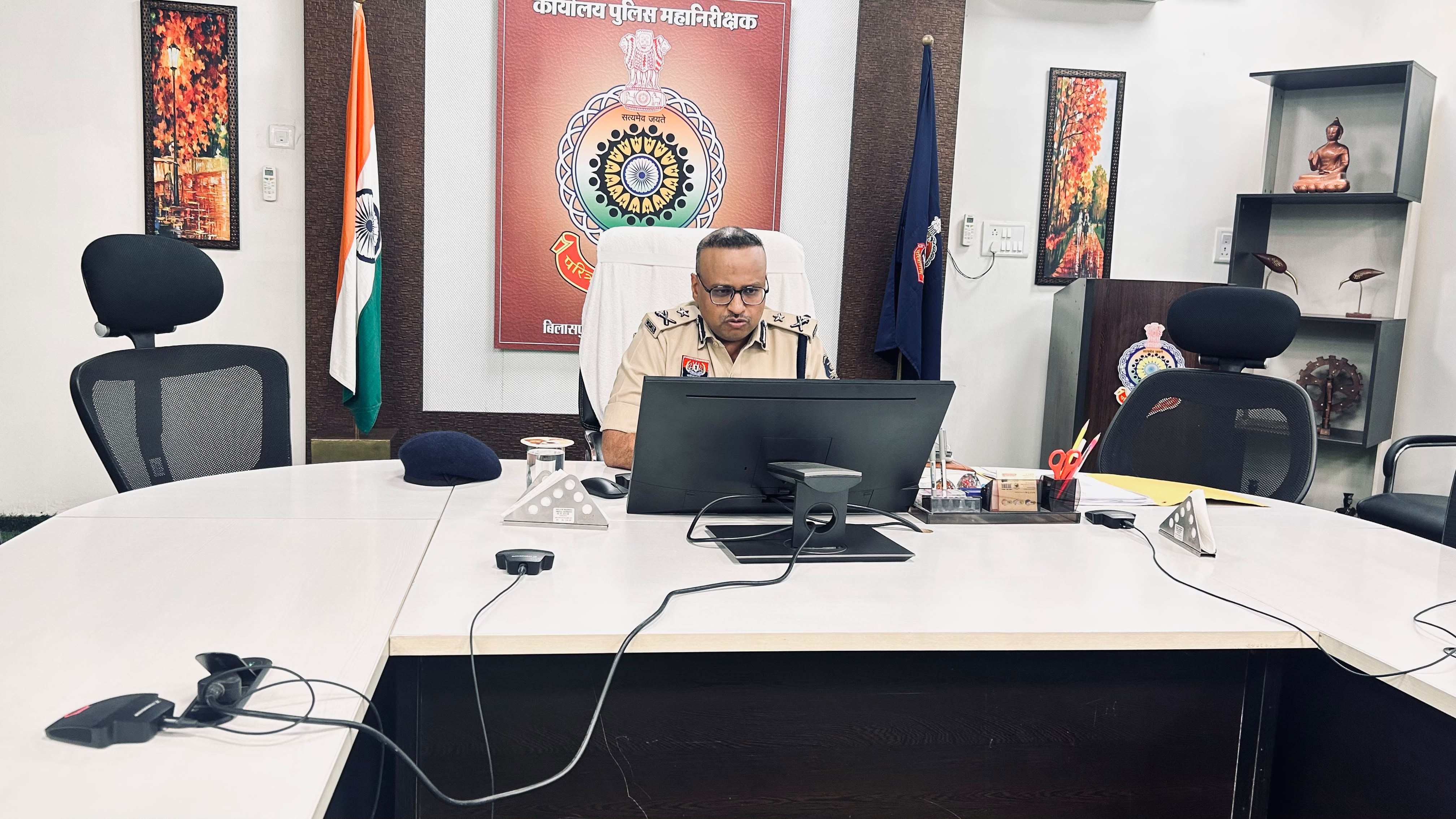 अपराध रोकथाम पर बिलासपुर रेंज पुलिस की बड़ी कार्यशाला, सक्रिय बदमाशों पर कड़ी निगरानी के निर्देश