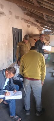 कलेक्टर श्री व्यास के निर्देश पर अवैध धान परिवहन और भंडारण पर प्रशासन की कार्रवाई जारी,संयुक्त टीम की छापेमारी में 2220 बोरी धान जब्त, कड़ी कार्यवाही के निर्देश