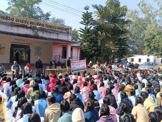 जिले में संविधान दिवस में किया गया जागरूकता शिविर का आयोजन