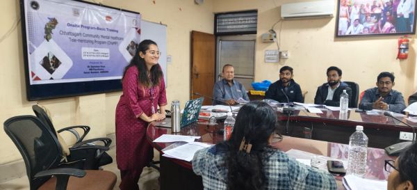 राष्ट्रीय मानसिक स्वास्थ्य कार्यक्रम के तहत चिकित्सा अधिकारियों को दिया गया विशेष प्रशिक्षण