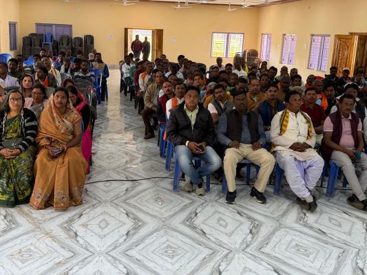 अटल बिहारी वाजपेयी के विचारों को जन-जन तक पहुंचाने का आह्वान, कुनकुरी विधानसभा में अटल स्मृति सम्मेलन संपन्न