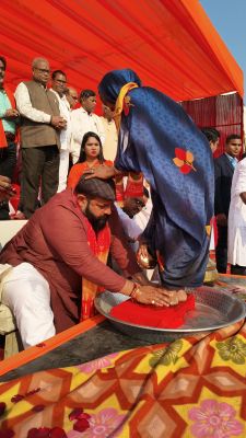 प्रबल प्रताप सिंह जूदेव ने घर-वापसी यज्ञ के माध्यम से सनातन धर्म की करुणा और सांस्कृतिक समरसता का जीवंत संदेश दिया, 210 धर्मांतरित सदस्यों को सम्मानपूर्वक पुनः हिन्दू धर्म में जोड़ा