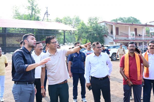 रायगढ़ को आधुनिक शहर बनाने मैदान में उतरे वित्त मंत्री ओपी चौधरी, विकास कार्यों की गुणवत्ता पर सख्त निगरानी, अधिकारियों को दिए कड़े निर्देश