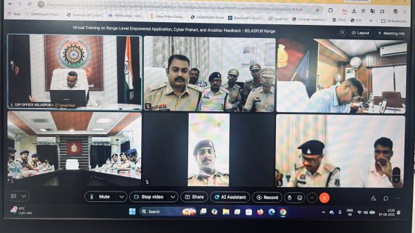 बिलासपुर रेंज में चोरी के वाहनों पर शिकंजा कसने की तैयारी, आईजी राम गोपाल गर्ग ने &lsquo;सशक्त&rsquo; ऐप की समीक्षा कर अफसरों को दिए सख्त निर्देश