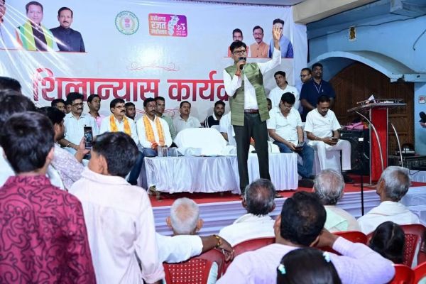 रायगढ़ शहर में विकास की रफ्तार तेज, 79.17 लाख से बनेगी नाली-पुलिया&mdash;ओ.पी. चौधरी ने किया शिलान्यास