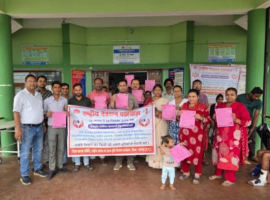 एक व्यक्ति का नेत्रदान दो दृष्टिहीन लोगों को दे सकता है नई रोशनी, रायगढ़ जिले में नेत्रदान को लेकर बढ़ाई जा रही जनचेतना