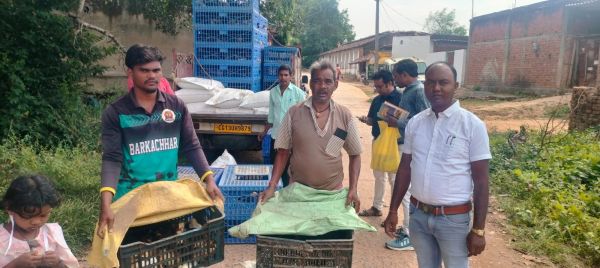 सारंगढ़&ndash;बिलाईगढ़ में मुर्गी पालन से स्वरोजगार को बढ़ावा, 191 इकाइयों के लक्ष्य में 150 का वितरण पूरा, 4 नवंबर तक शत-प्रतिशत लक्ष्य हासिल करने की तैयारी